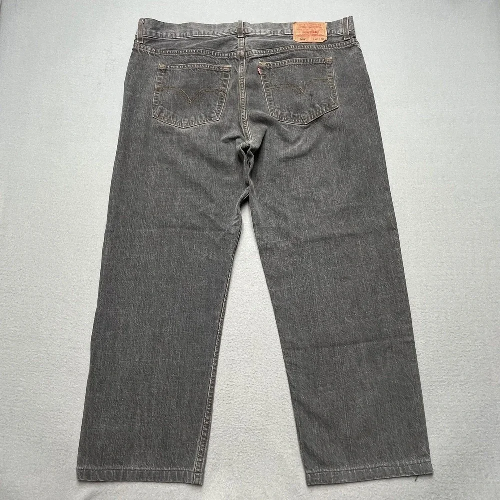 Vintage Levis 501 xx lot Gray Denim Jeans Made in USA 40x30( fit 40x26)Faded 90s